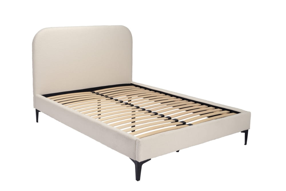 Albany Ivory Upholstered Bed