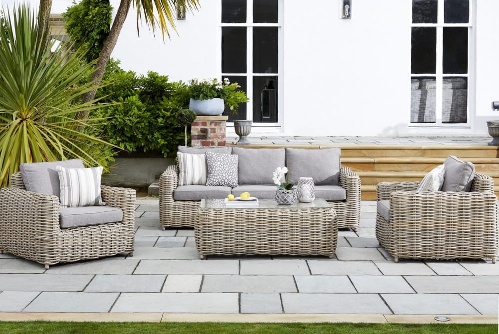 Amalfi Collection Outdoor Five Seater Set