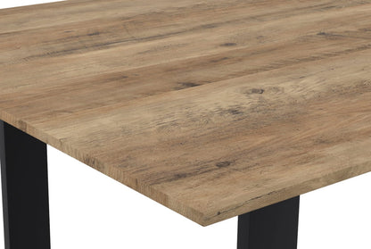 Antibes Russet & Black Dining Table