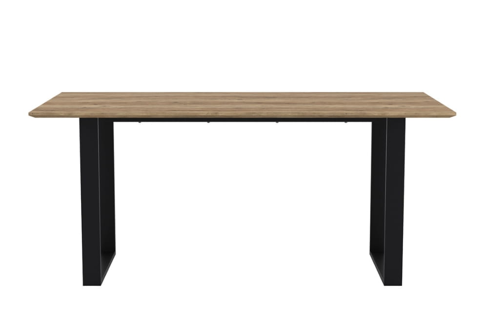 Antibes Russet & Black Dining Table