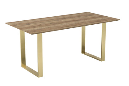 Antibes Russet & Gold Dining Table