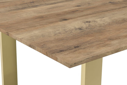 Antibes Russet & Gold Dining Table
