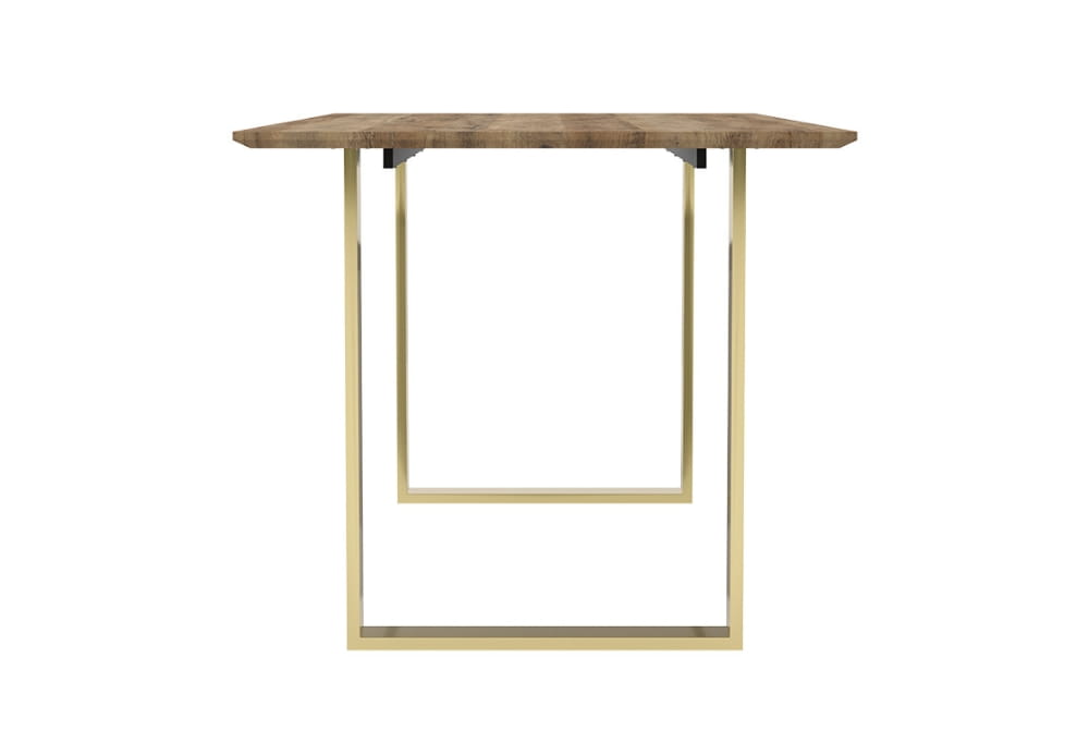 Antibes Russet & Gold Dining Table