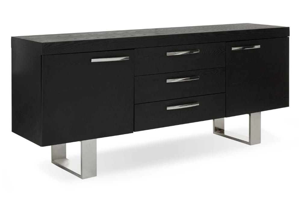 Beaumont Black Elm Wood Sideboard