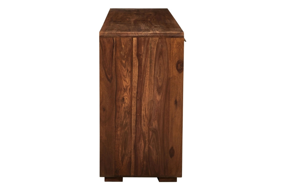 Bellagio Two Door Three Drawer Sheesham And Acacia Wood Sideboard