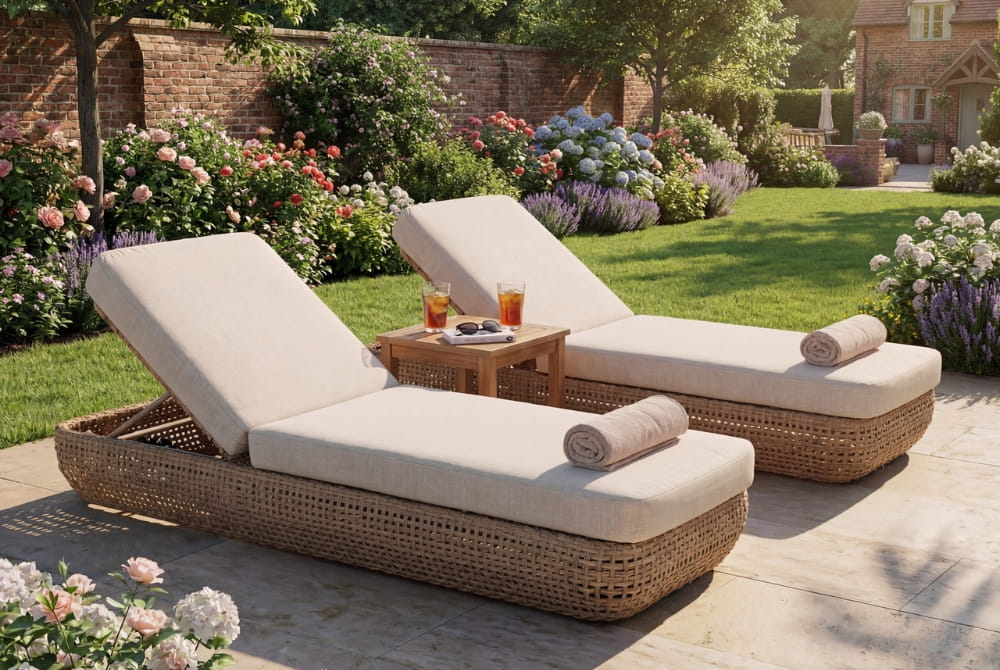 Bloom Collection Outdoor Sunbed