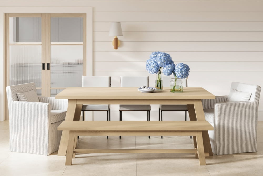 Bourton Latte Dining Table