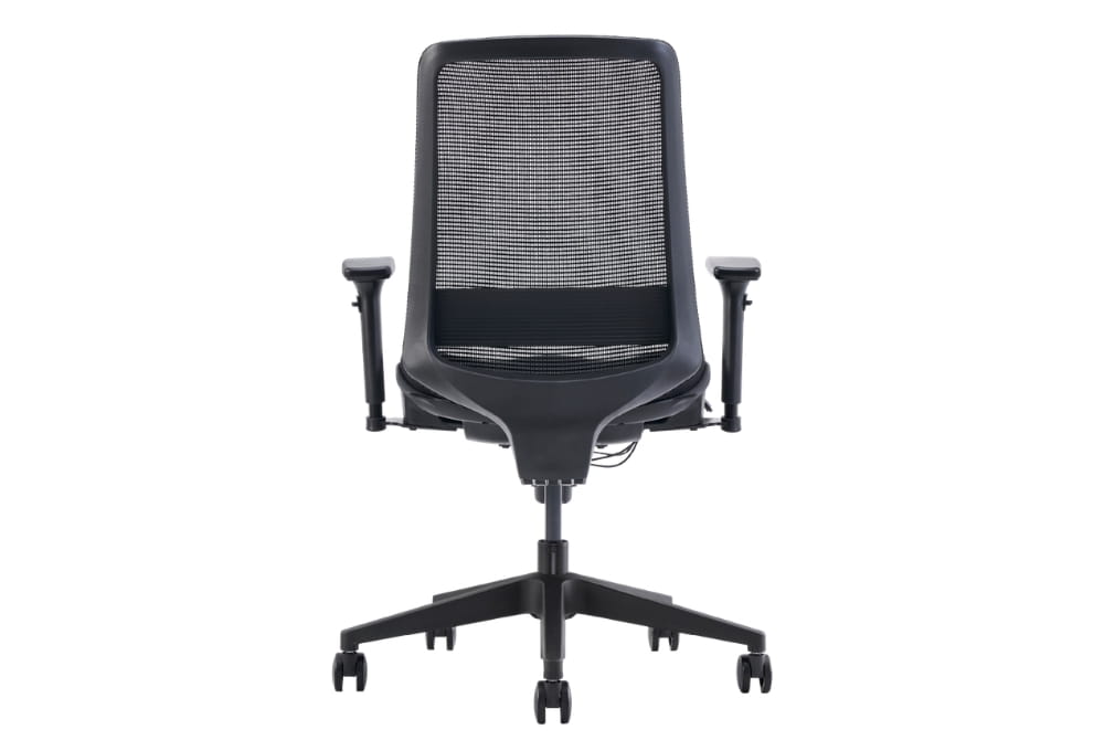 Hood C19 Ergonomic Chair - Mesh Back & Fabric Upholstered Office Chair