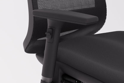 Hood C19 Ergonomic Chair - Mesh Back & Fabric Upholstered Office Chair