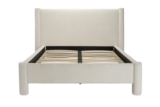 Dena Snow Upholstered Double Bed