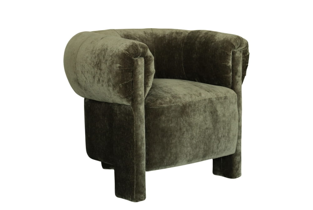Drew Khaki Accent Chair
