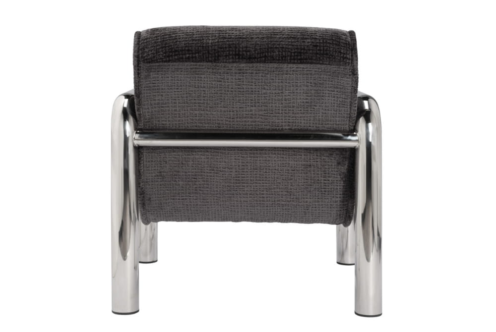 Haider Black Accent Chair