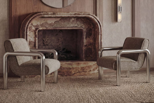 Haider Light Brown Accent Chair