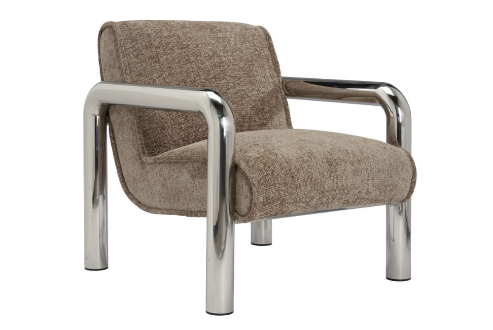 Haider Light Brown Accent Chair