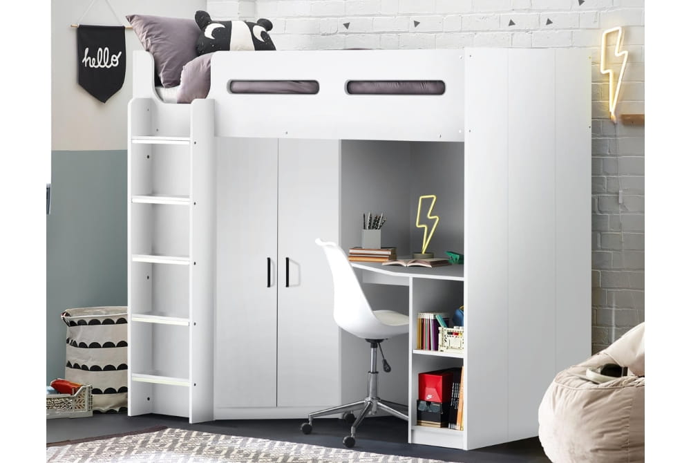 Hercules High Sleeper - White