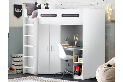 Hercules High Sleeper - White