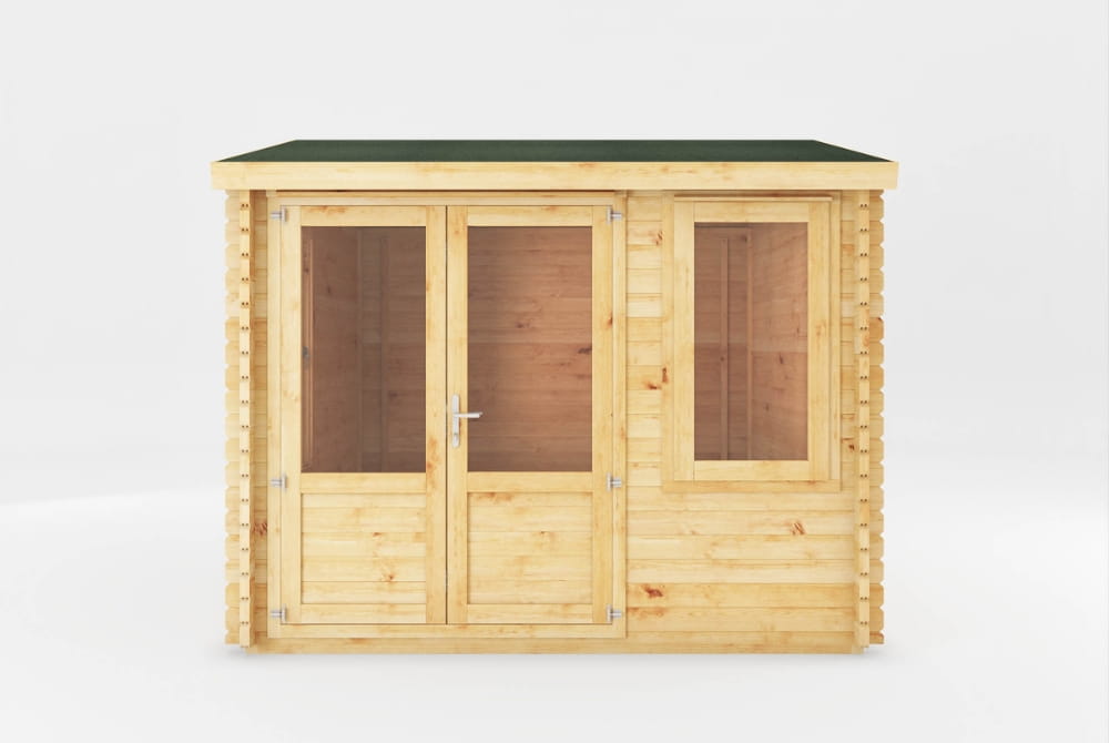The Home Office Elite Log Cabin 3m x 3m