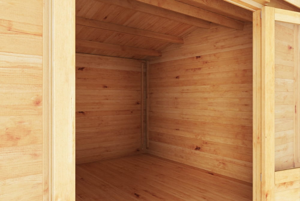 The Home Office Elite Log Cabin 4m x 4m