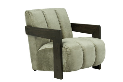 Hudson Dusty Sage Chair with optional Foot Stool