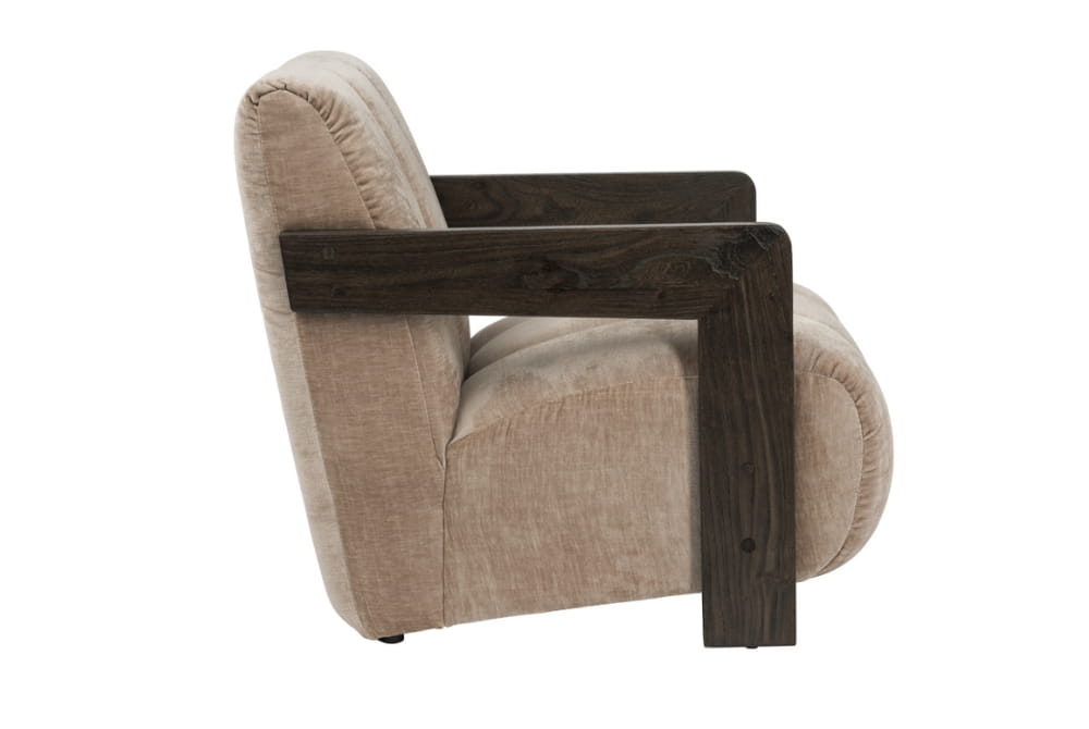 Hudson Porcelain Chair with optional Foot Stool