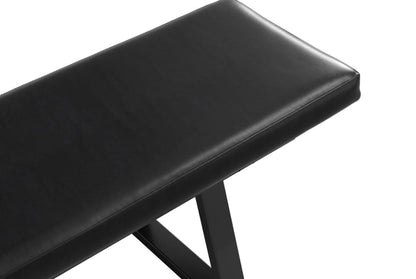 Hyde Natural and Black Dining Table with Hyde Benches