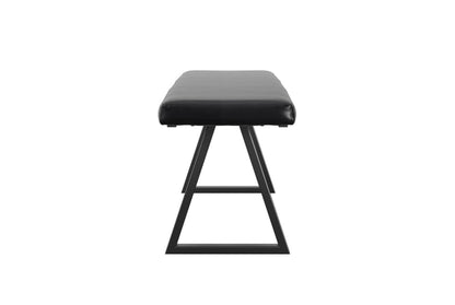 Hyde Natural and Black Dining Table with Hyde Benches