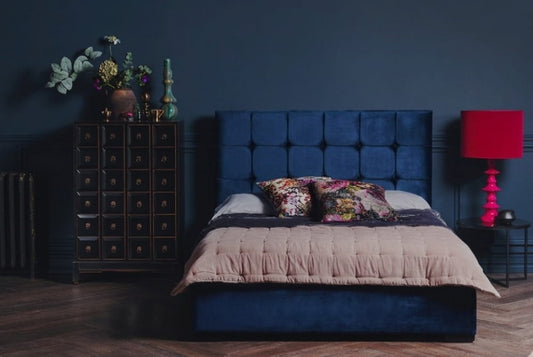 The Solstice Upholstered Ottoman Bed