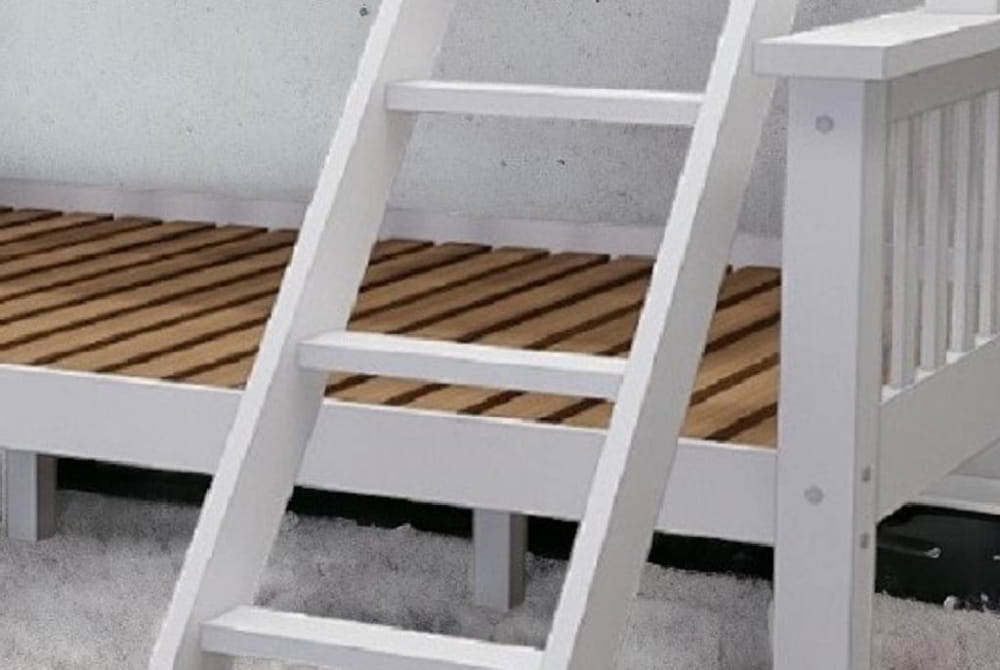 Lucca Triple White Bunk Bed