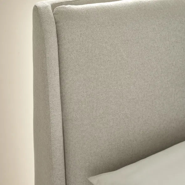 Maddock Beige Ottoman Bed