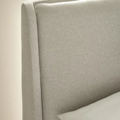 Maddock Beige Ottoman Bed