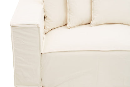 Marseille 3 Seat Cream Sofa