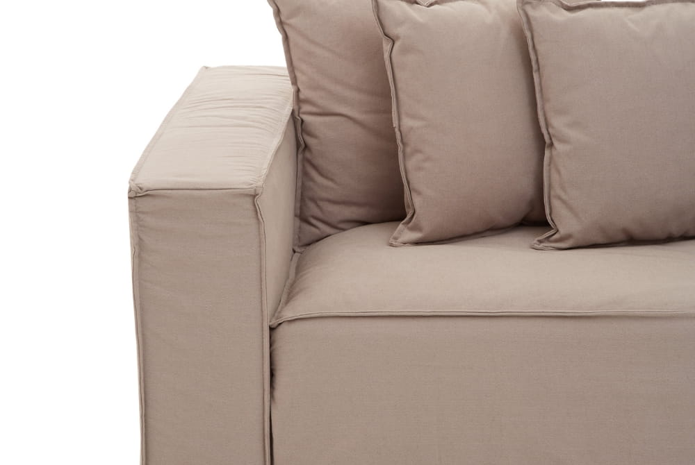 Marseille 3 Seat Grey Sofa