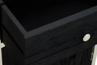 Mayfair Black Recycled Wood Sideboard