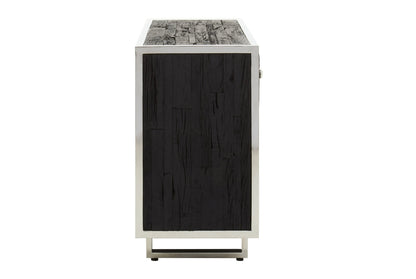 Mayfair Black Recycled Wood Sideboard
