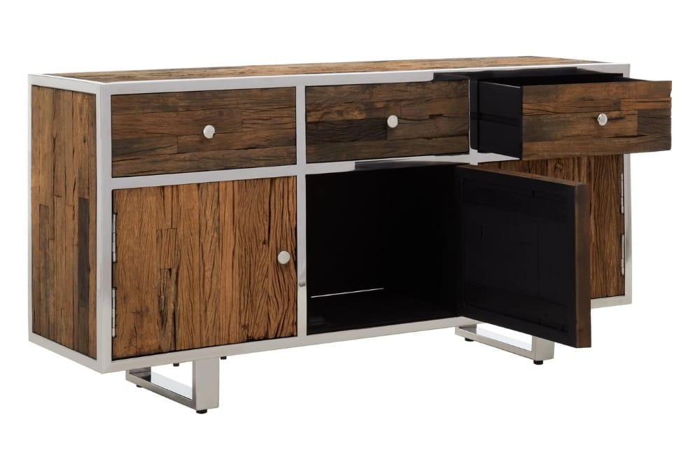 Mayfair Natural Recycled Wood Sideboard