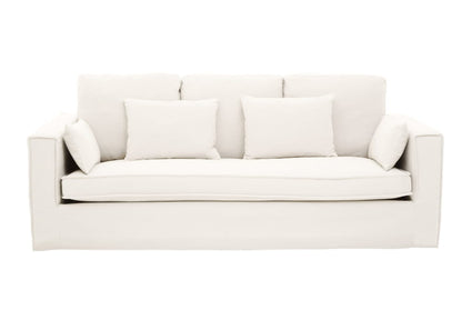 Menton 3 Seat Cream Sofa