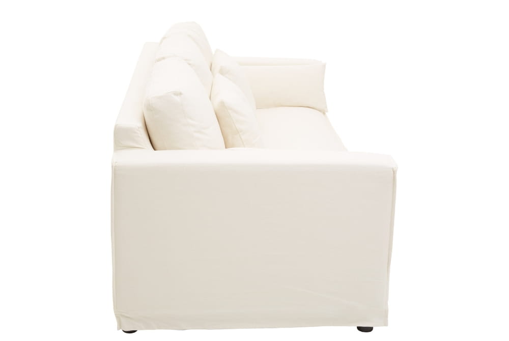 Menton 3 Seat Cream Sofa