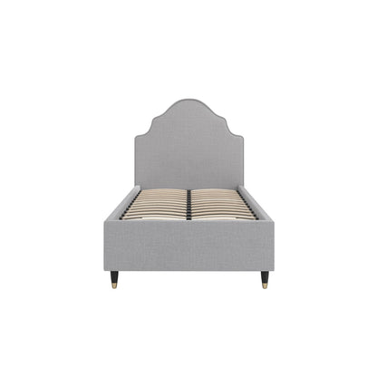 Monterey Light Grey Single Bed