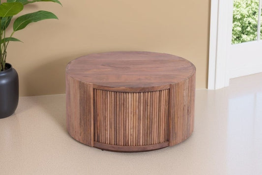 Round Mango Coffee Table