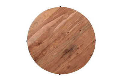 Low Acacia Wood Coffee Table