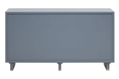 Pembrooke Grey Shagreen Effect Three Drawer Sideboard