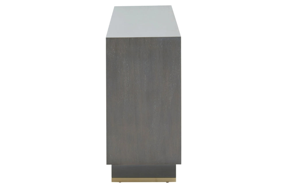Pembrooke Grey Shagreen Effect Three Drawer Sideboard
