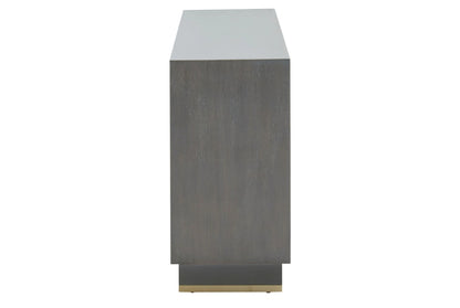 Pembrooke Grey Shagreen Effect Three Drawer Sideboard