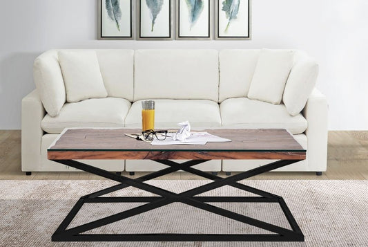 Phoenix Coffee Table With Glass