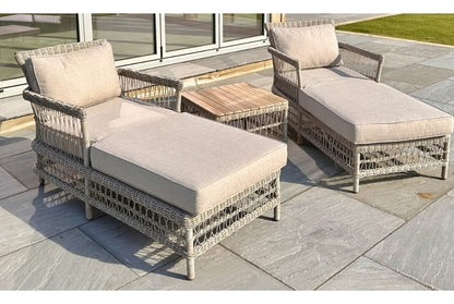 Provence Collection Outdoor Sun Lounger Set