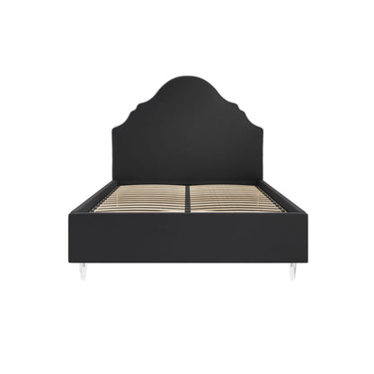 Quince Onyx Upholstered Double Bed