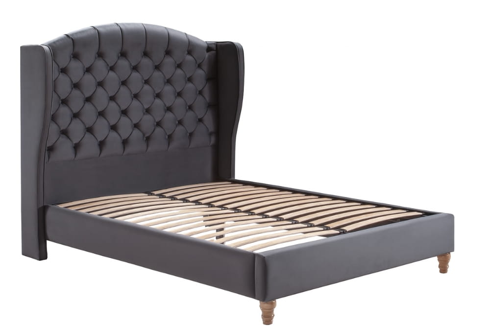 Raven Upholstered Ottoman Bed