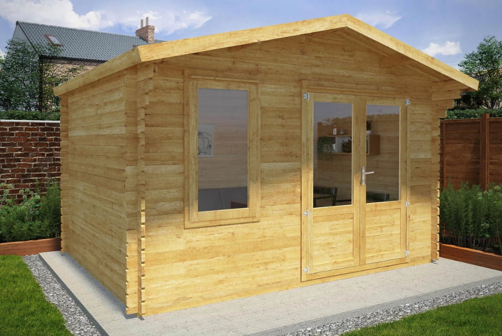 The Retreat Log Cabin 4x3m
