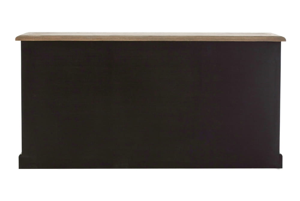 Riviera Grey Wash and Antique Black Sideboard