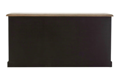 Riviera Grey Wash and Antique Black Sideboard